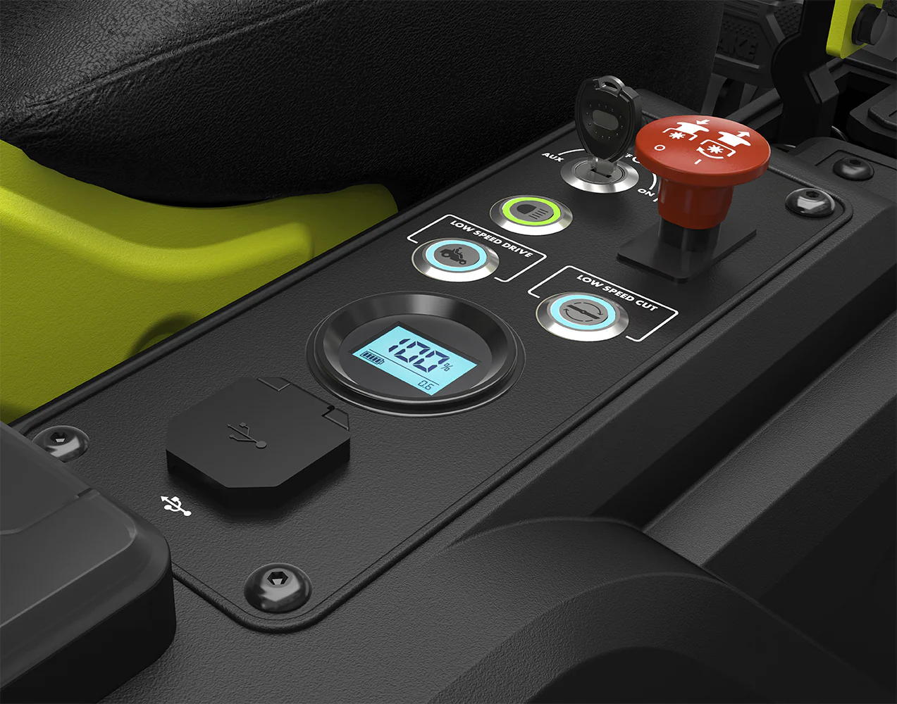 48V 42" Zero Turn Riding Mower - Image 9