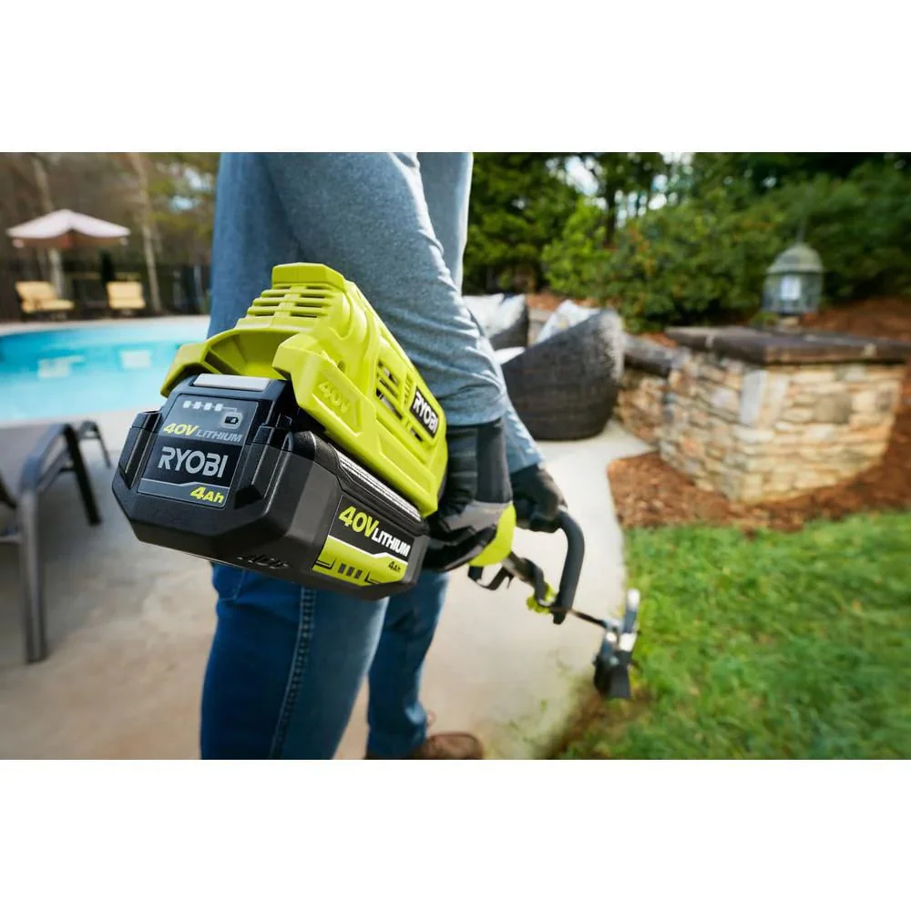 40V 15" EXPAND-IT String Trimmer and Jet Fan Blower Combo Kit - Image 9