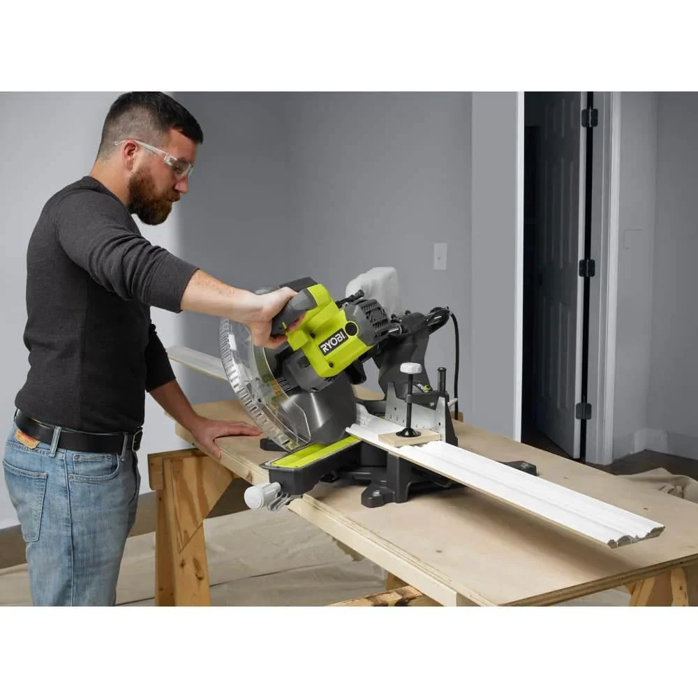 12" Compound Sliding Miter Saw with LED - Image 6