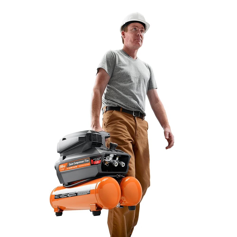 200 PSI 4.5 Gallon Electric Quiet Compressor - Image 3