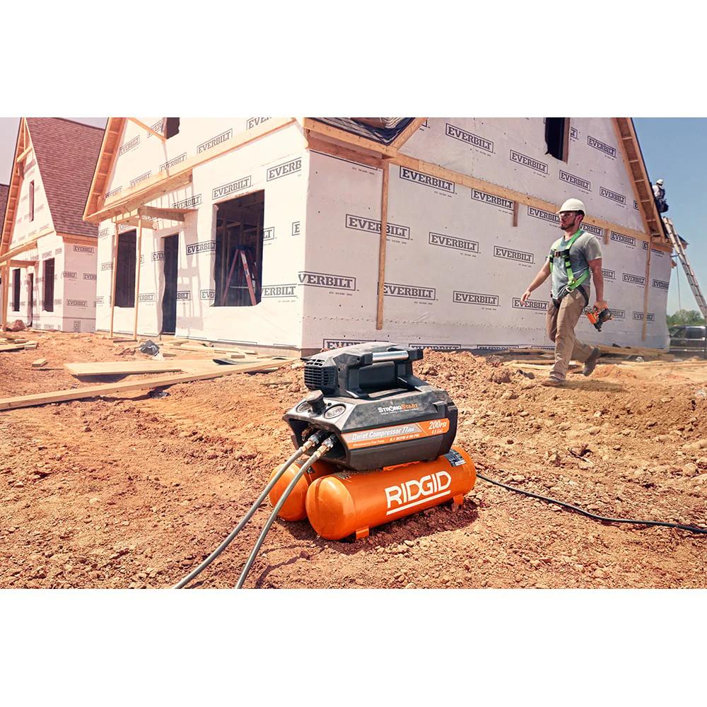 200 PSI 4.5 Gallon Electric Quiet Compressor - Image 5