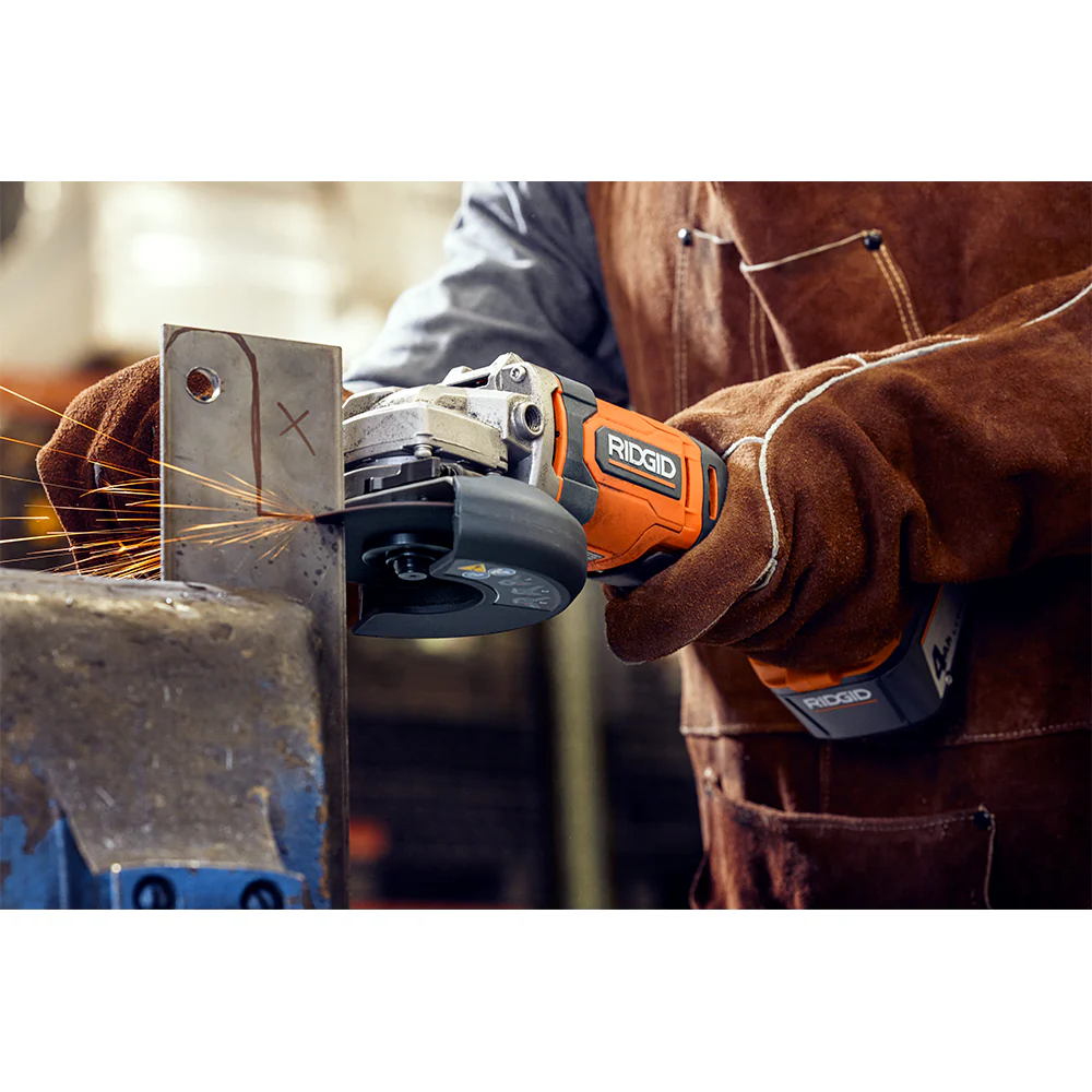 18V 4-1/2" Paddle Switch Angle Grinder - Image 4