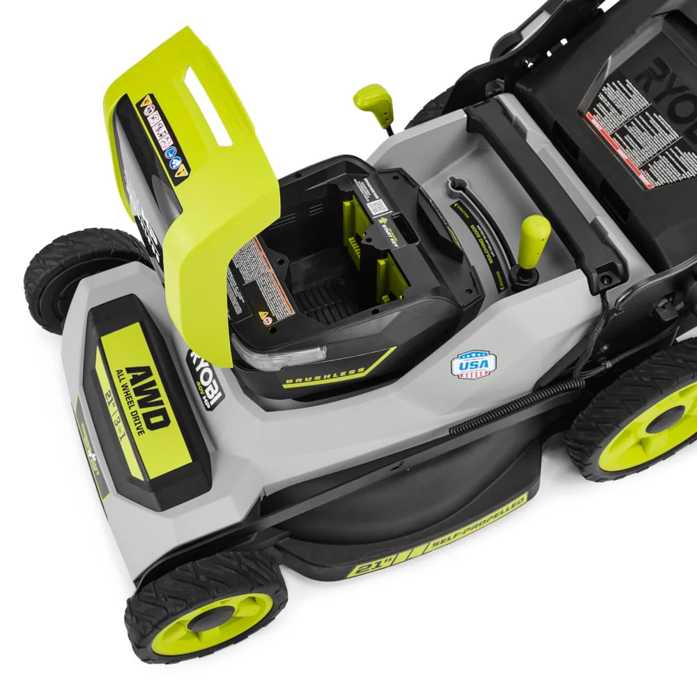 40V HP Brushless WHISPER SERIES 21" CROSS CUT AWD Self-Propelled Mower Kit - Image 4