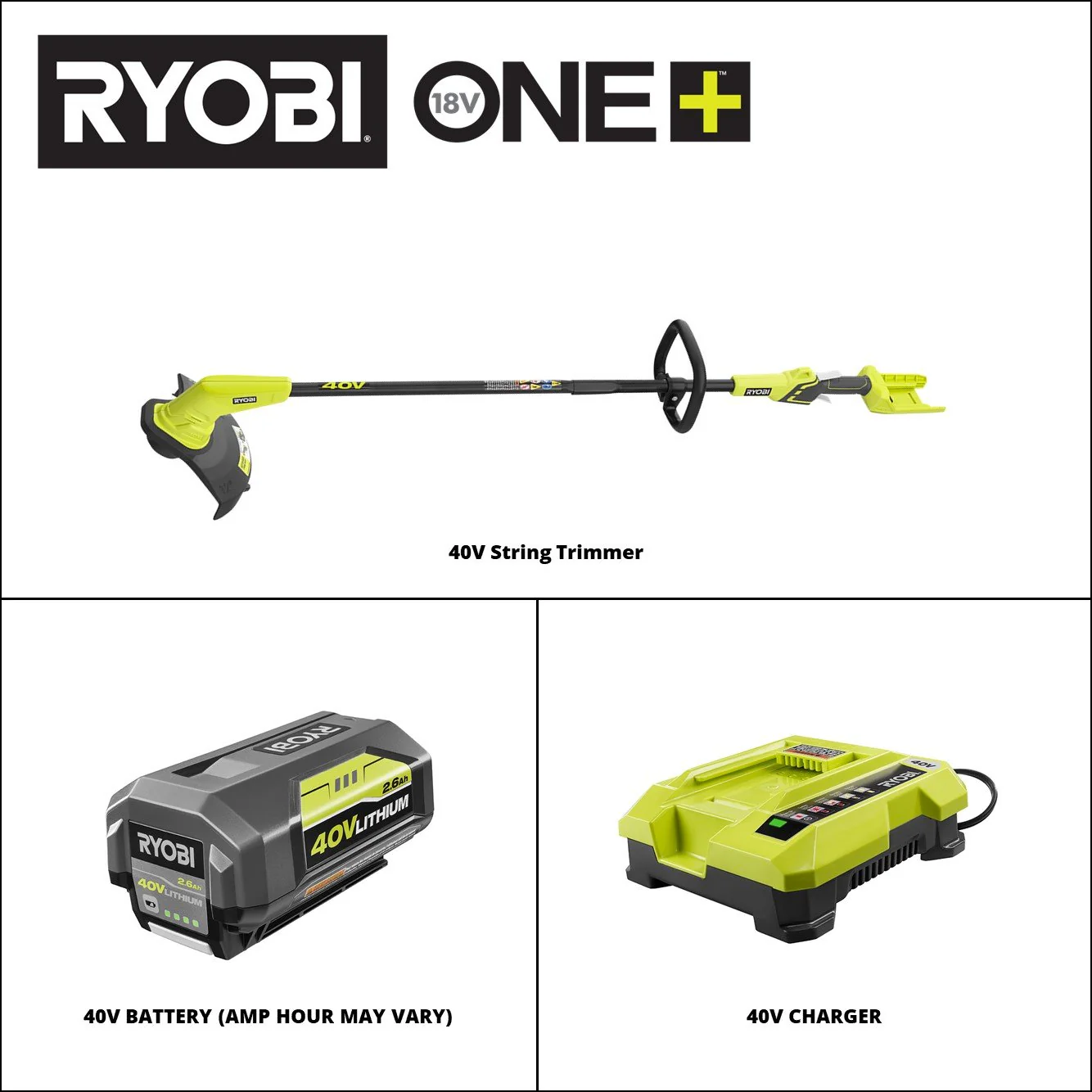 40V 12" String Trimmer Kit - Image 4